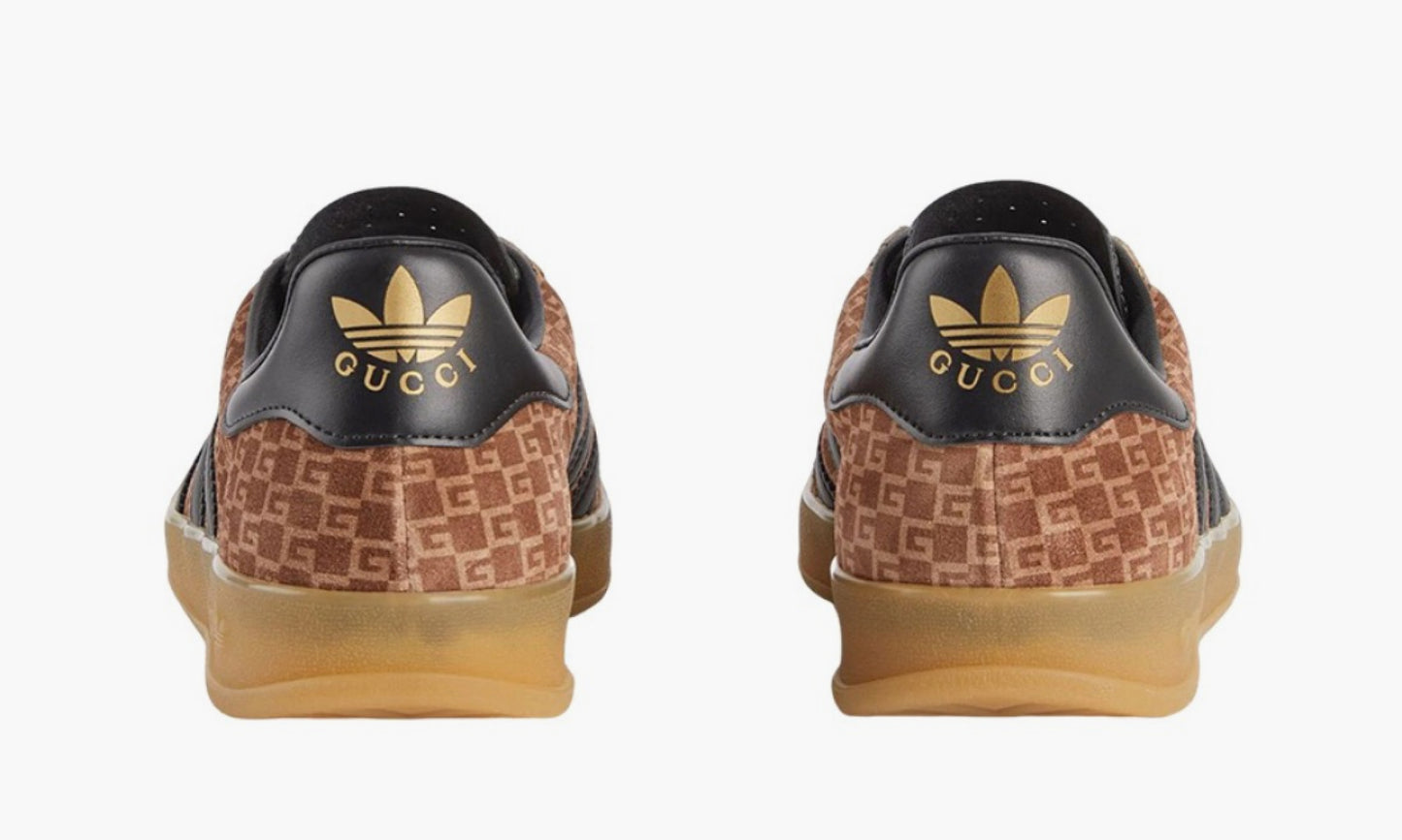 Adidas x Gucci Gazelle "Original GG Beige Brown Black" - 707847 AAA2V 8546 | Grailshop