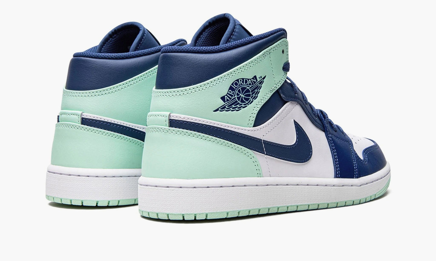 Nike Air Jordan 1 Mid “Mystic Navy Mint Foam” - 554724 413 | WAYOFF