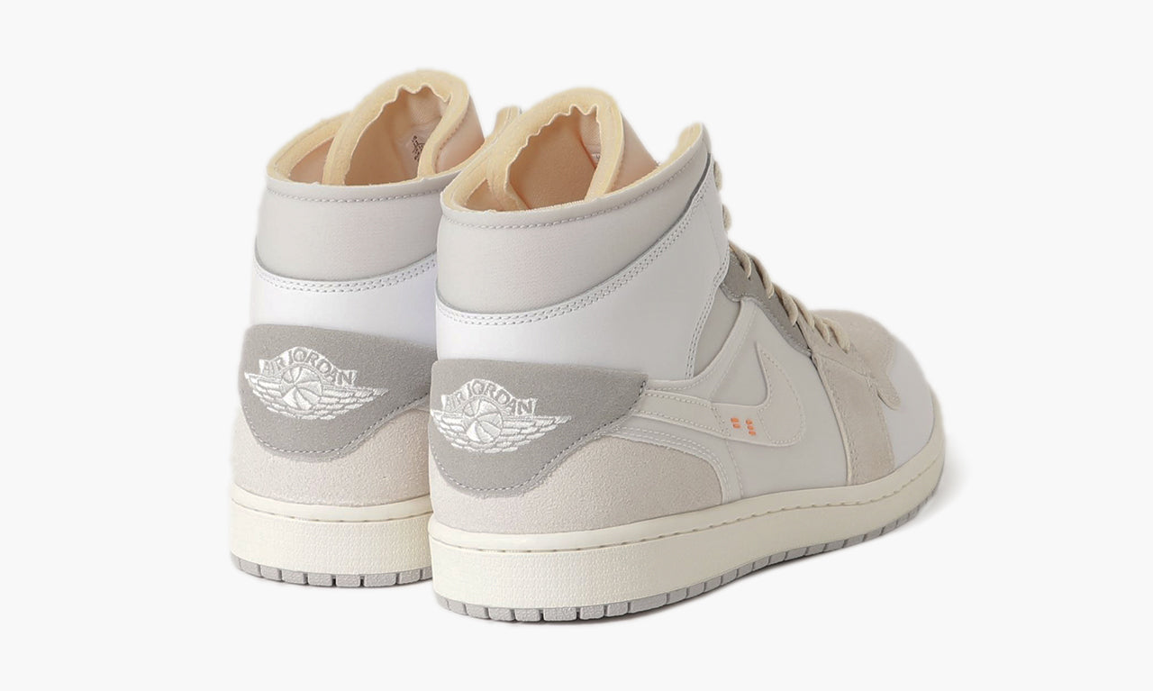 Nike Air Jordan 1 Mid SE "Craft Inside Out White Grey" - DM9652-100 | Grailshop