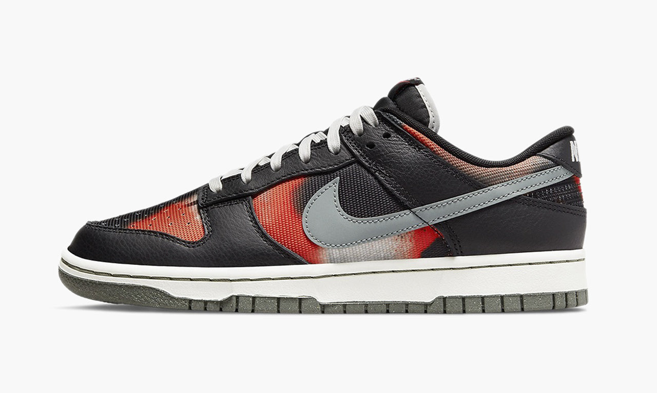 Nike Dunk Low "Graffiti Black Red" - DM0108-001 | Grailshop