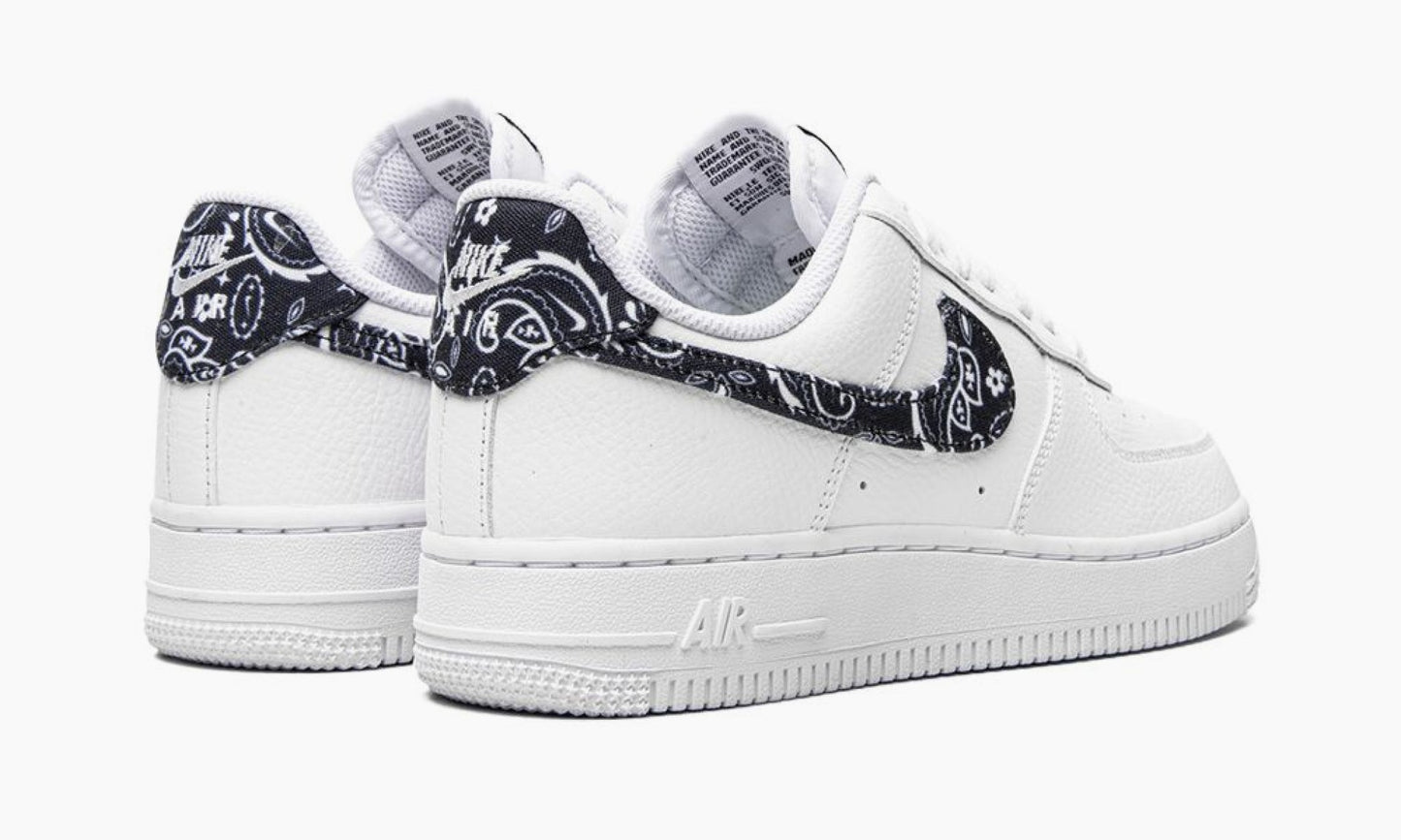 Nike Air Force 1 Low '07 Essential WMNS "White Black Paisley" - DH4406 101 | Grailshop