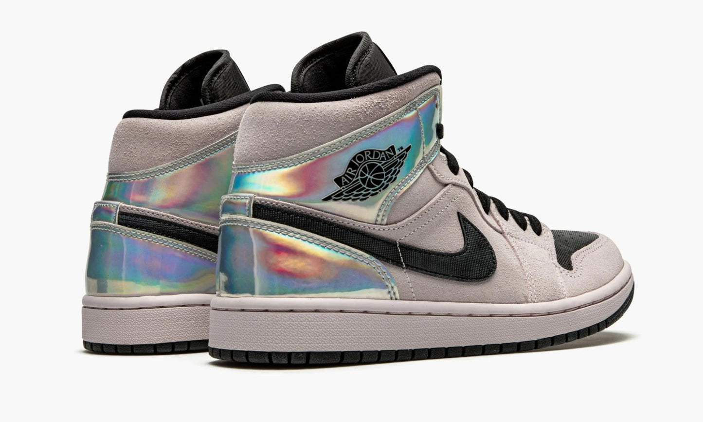 Nike Air Jordan 1 Mid WMNS "Dirty Powder Iridescent" - BQ6472 602 | Grailshop