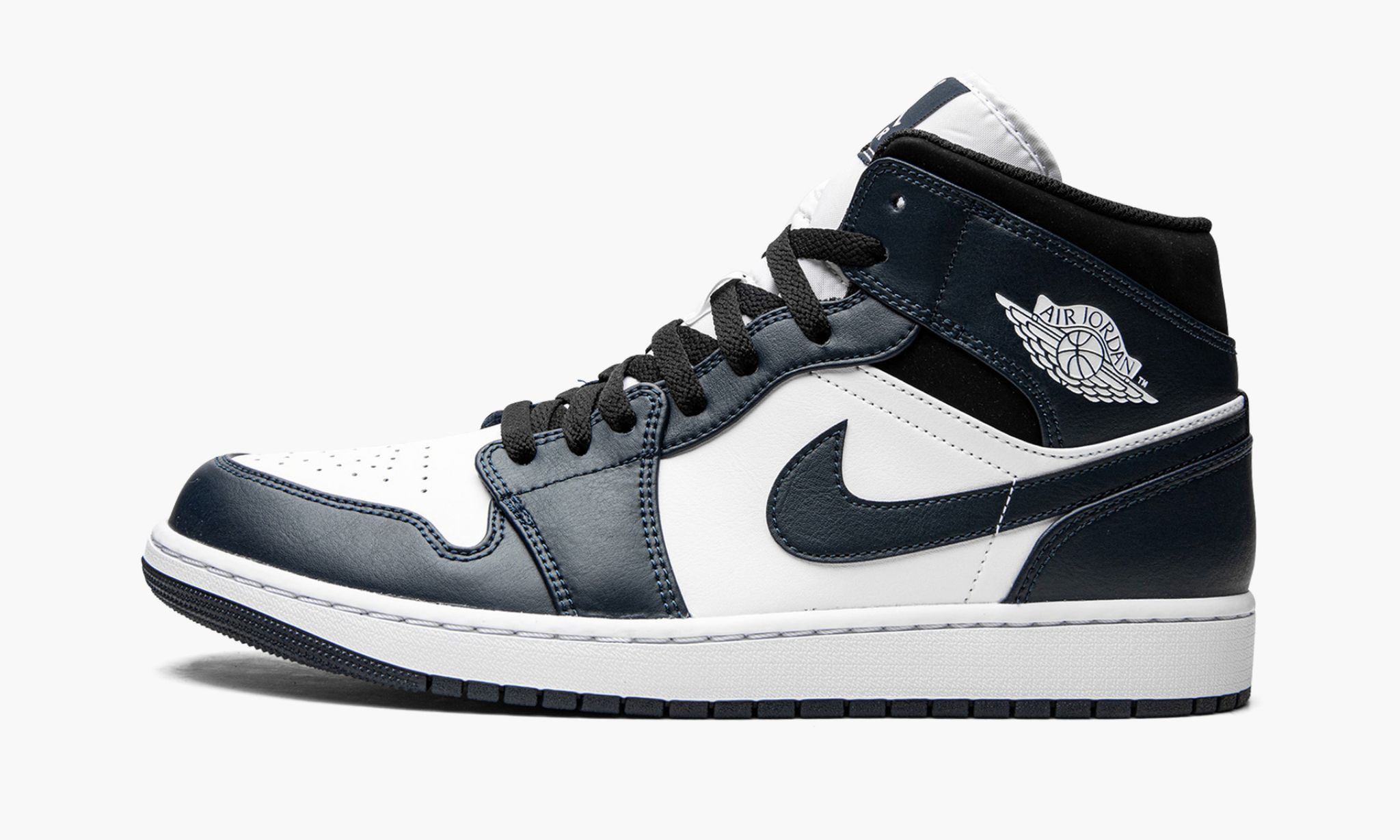 Air Jordan 1 Mid Armory Navy 554724 411 Grailshop