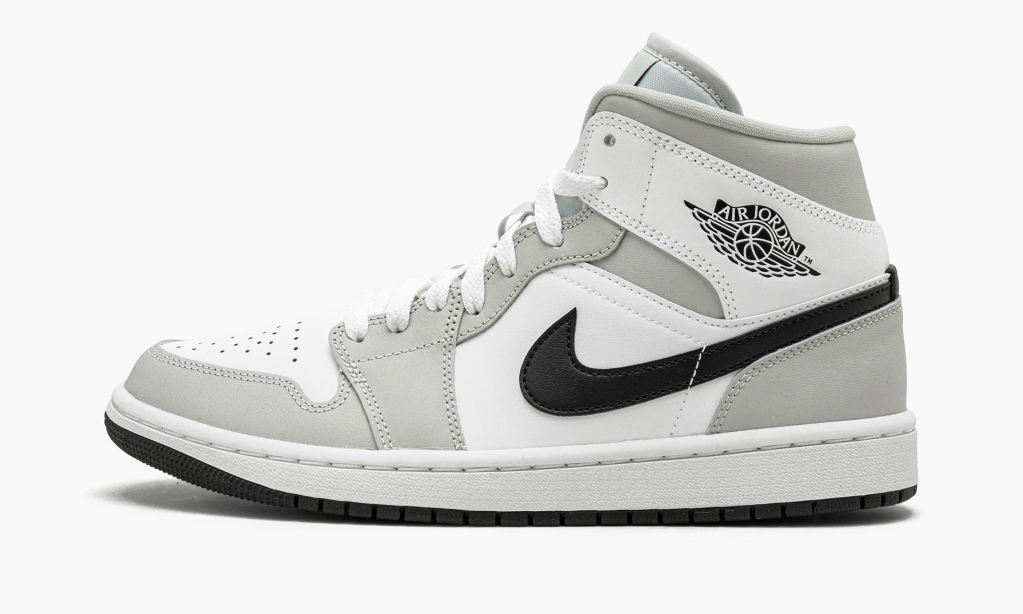 Nike Air Jordan 1 Mid WMNS Light Smoke Grey BQ6472 015 Grailshop
