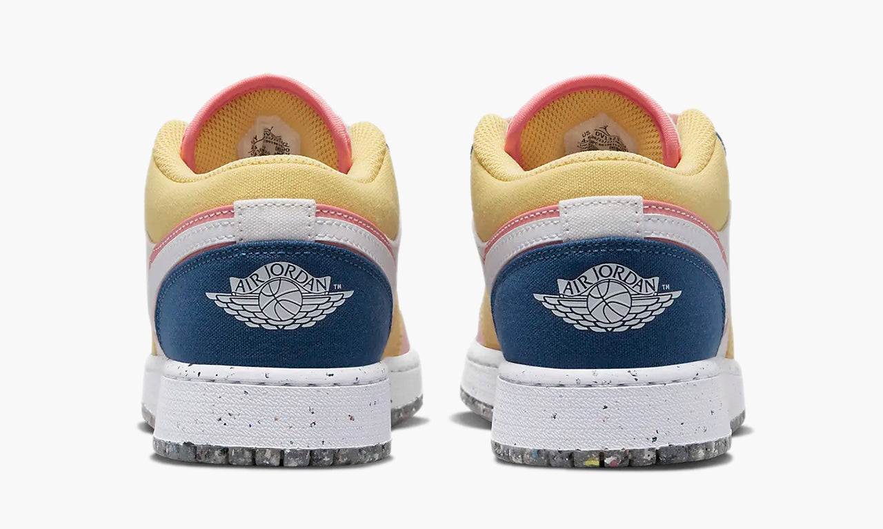 Nike Air Jordan 1 Low GS "Multi-Color Canvas" - DV1323 100 | Grailshop