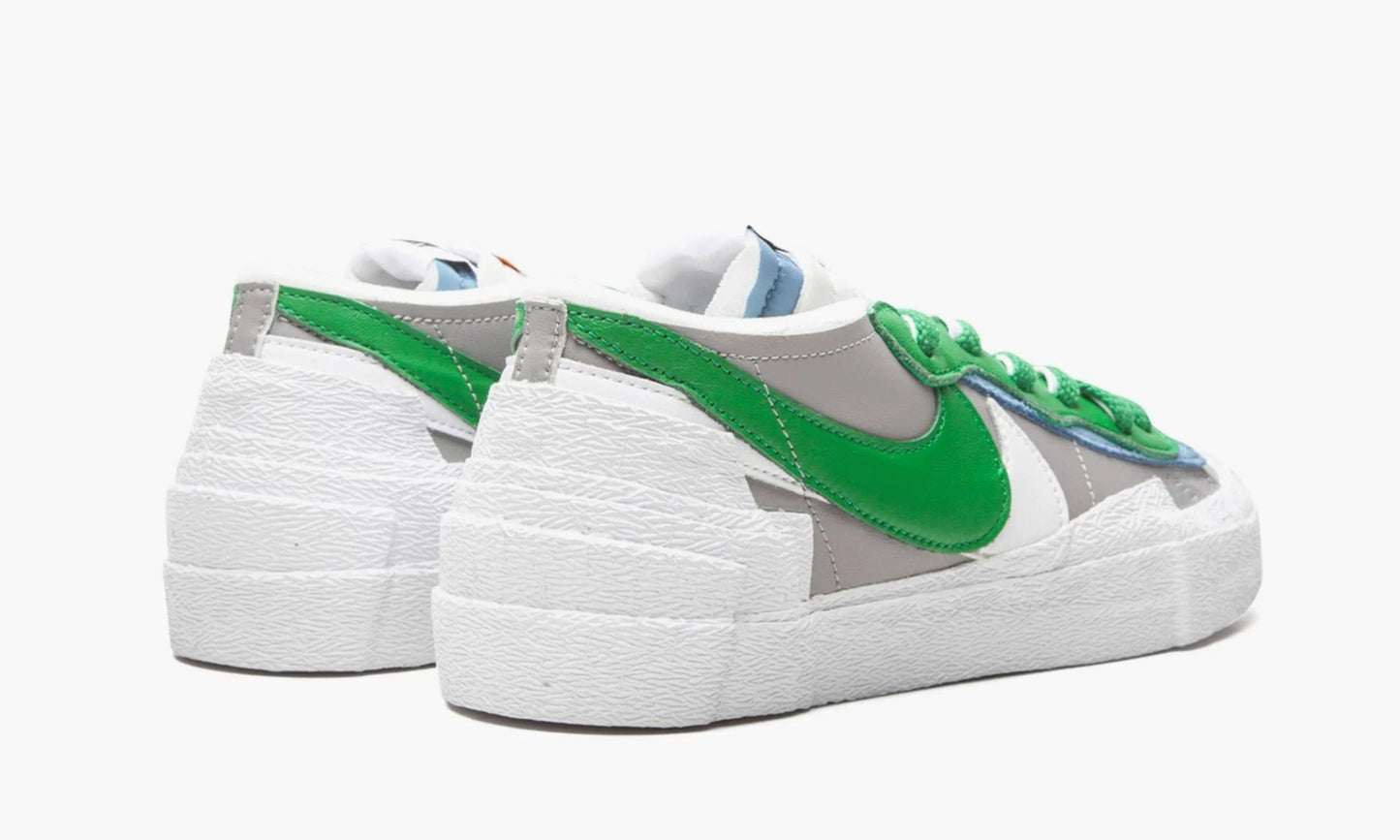 Nike Sacai Blazer Low "Medium Grey Classic Green" - DD1877 001 | WAYOFF