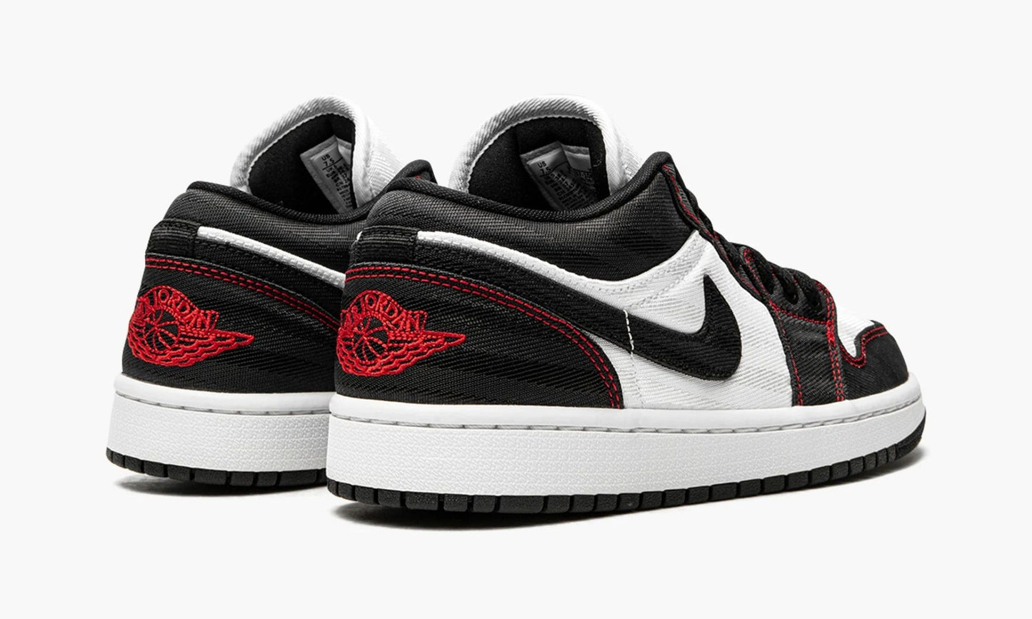 Nike Air Jordan 1 Low SE Utility WMNS "White Black Gym Red" - DD9337 106 | Grailshop