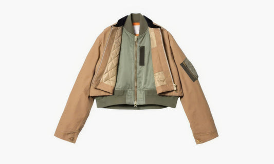 Sacai X Carhartt Double Jacket "Brown Green" - 23-06741-651 | Grailshop