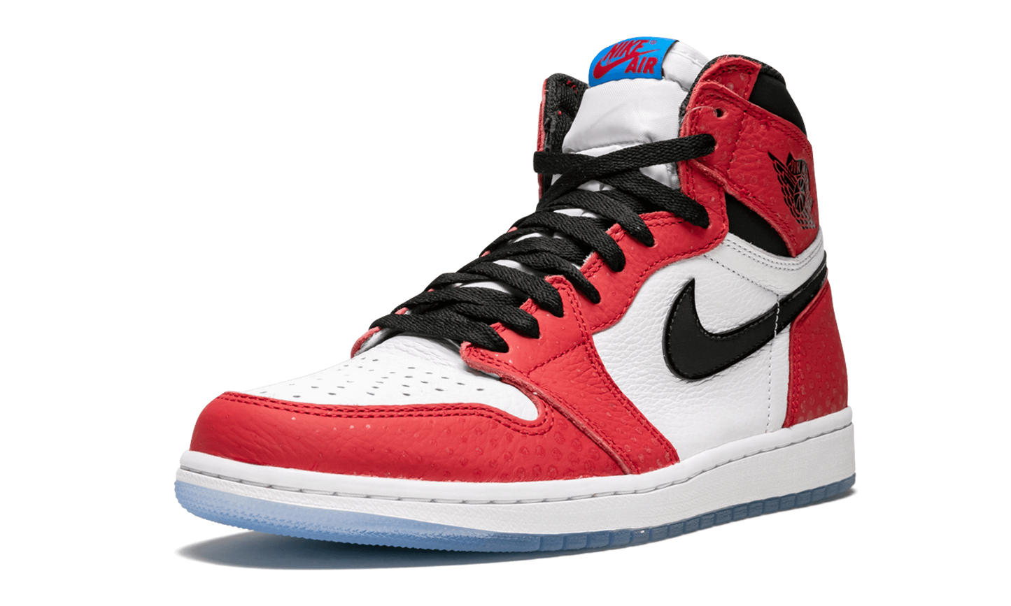 Jordan 1 High OG "Spider-man: Origin Story" - 555088 602 | Grailshop