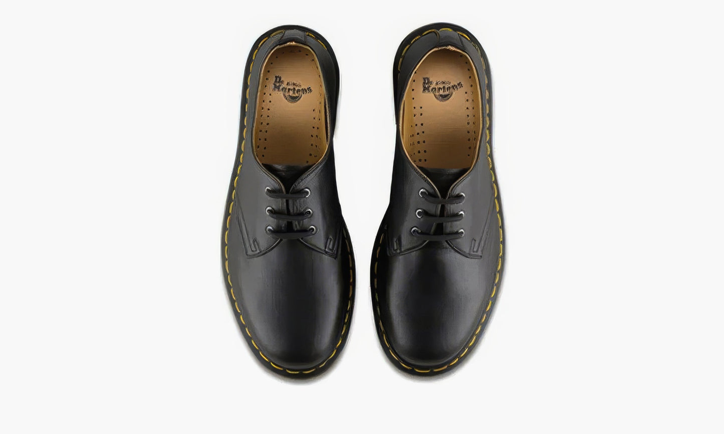 Dr. Martens 1461 Nappa Leather Oxford "Black Smooth" - 11838001 | Grailshop