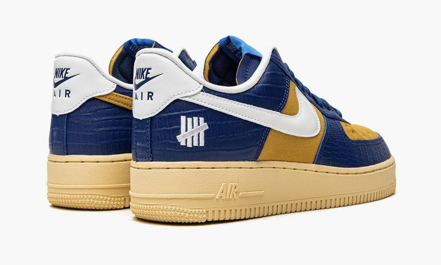 Nike Air Force 1 Low SP "Undefeated 5 On It Blue Yellow Croc" - DM8462 400 | Grailshop