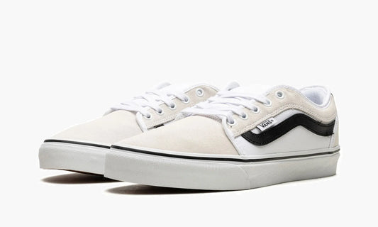 Vans Chukka Low Sidestripe "White / Black" - VN0A5KQZWBK | Grailshop