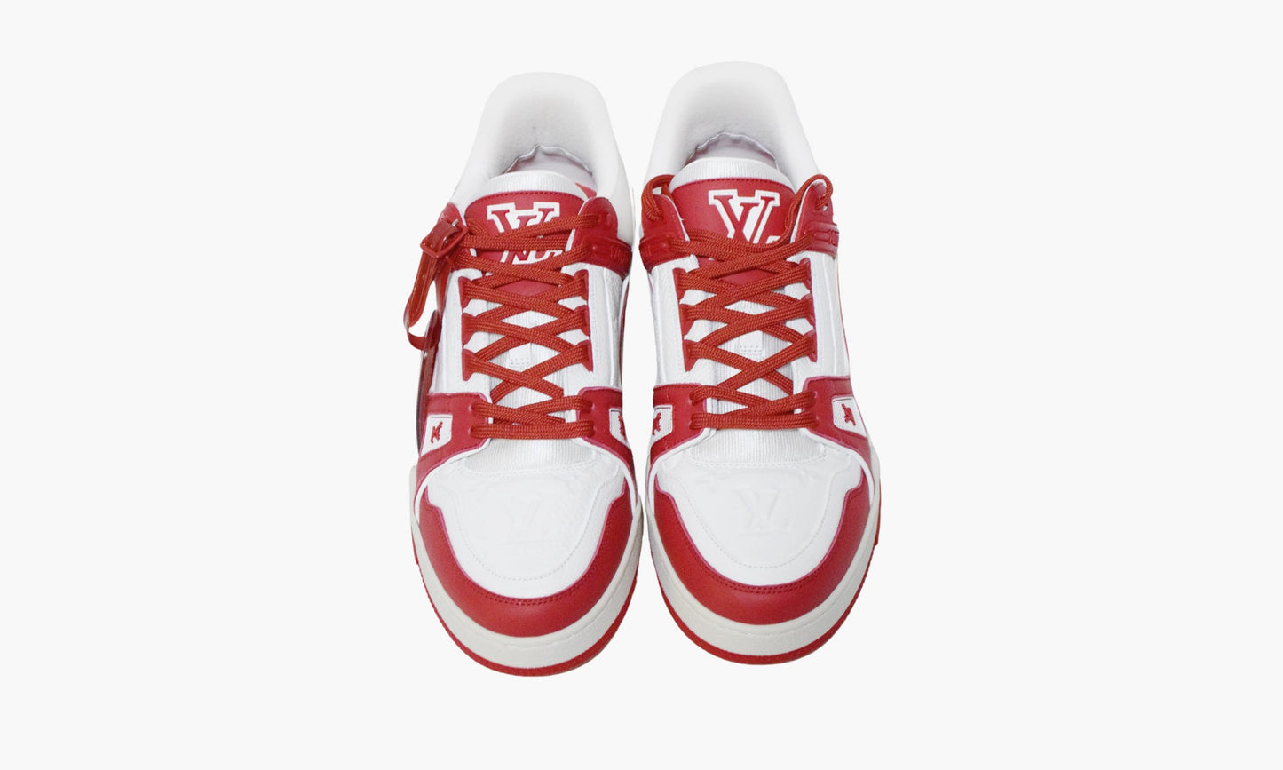 Louis Vuitton Trainer "Red White" - 1A8PK6  | Grailshop