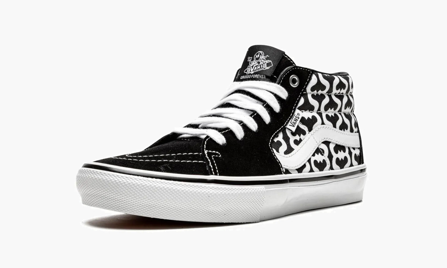 Vans Skate Grosso Mid "Supreme - Monogram S - Black" - VN0A5KS15XH | Grailshop