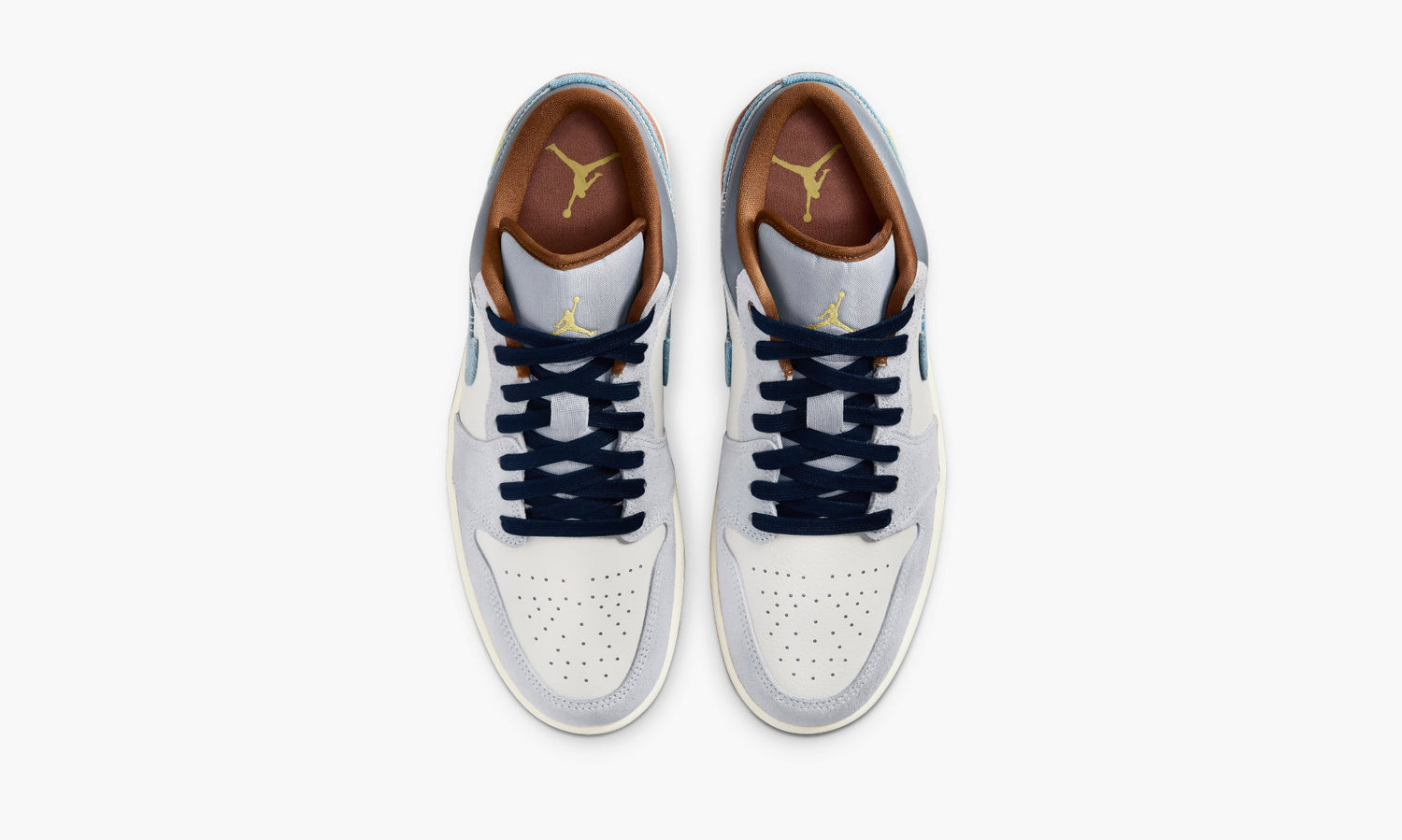 Jordan 1 Low SE "Phantom Repaired Denim Swoosh" - FZ5042-041 | Grailshop