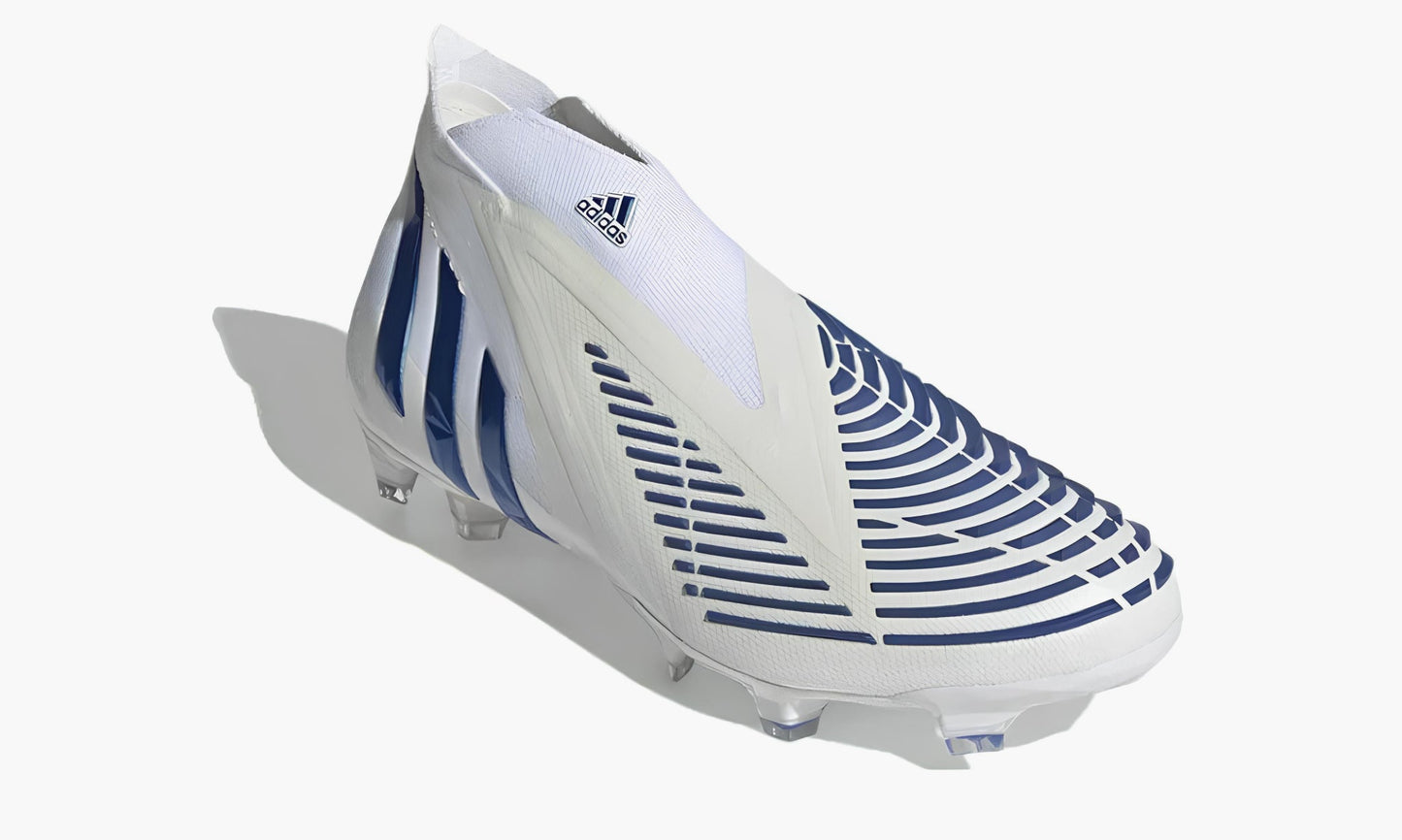 Adidas Predator Edge+ Fg "White Hi-res Blue" - GV7375 | Grailshop