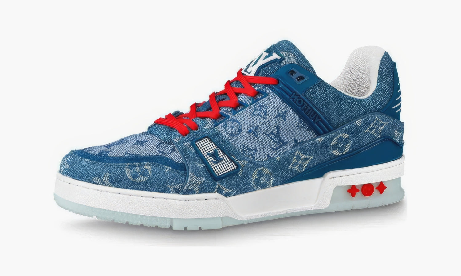 Louis Vuitton Trainer "Cerulean" - 1A8TSK | Grailshop