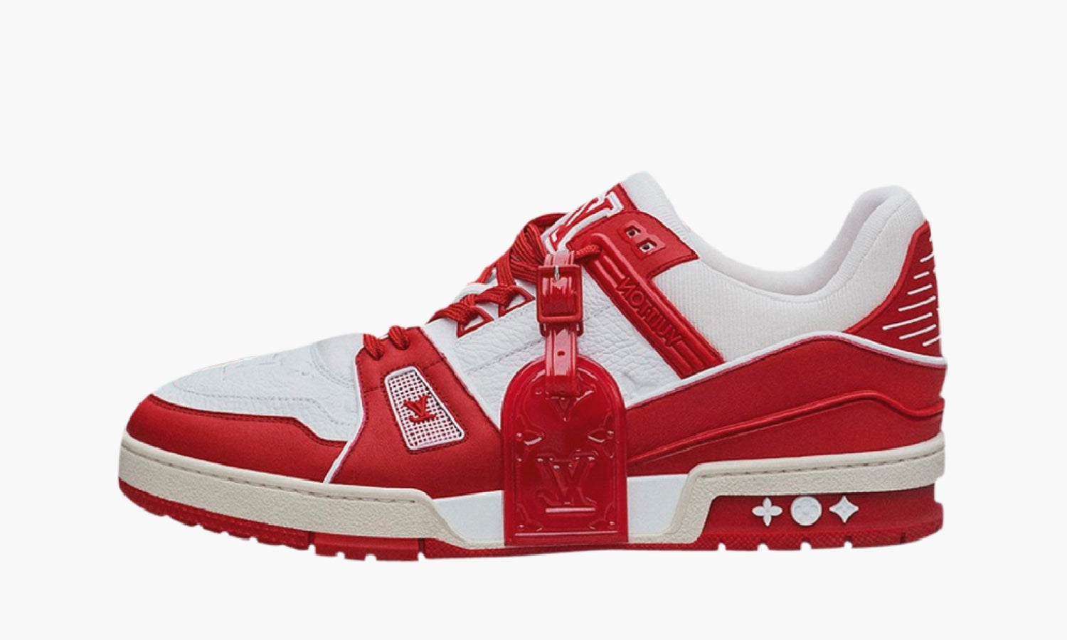 Louis Vuitton Trainer "Red White" - 1A8PK6  | Grailshop