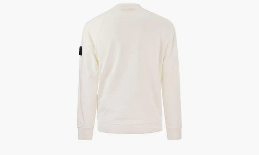 Stone Island Cotton Crew-neck Sweatshirt "White" - 801566060-V0001 | Grailshop