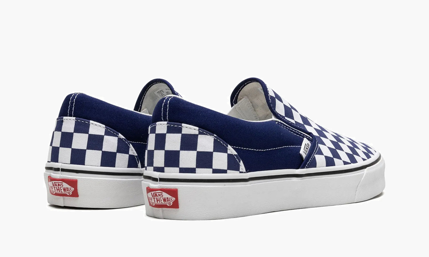 Vans Checkerboard Classic Slip-on "Beacon Blue" - VN000BVZBYM | Grailshop