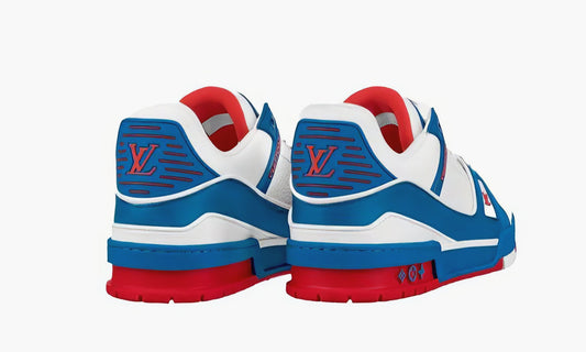 Louis Vuitton Trainer "Blue" - 1A8ZSW | Grailshop