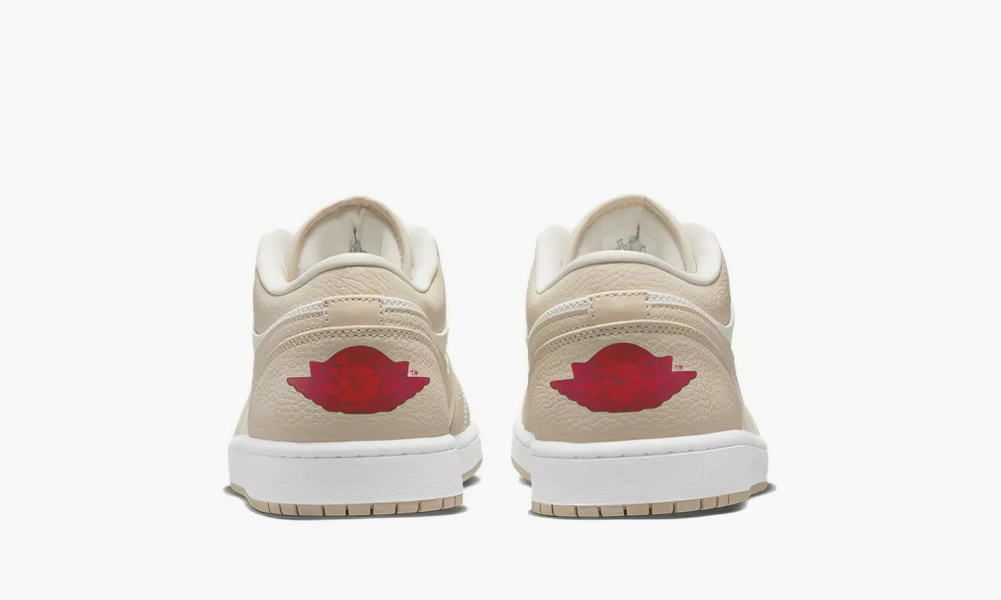 Nike Air Jordan 1 Low SE "Sail Rattan University Red" - FB7168-121 | Grailshop