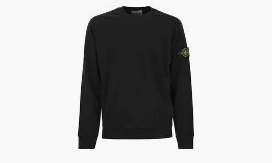 Stone Island Cotton Crew-neck Sweatshirt "Black" - 801566060-V0029 | Grailshop