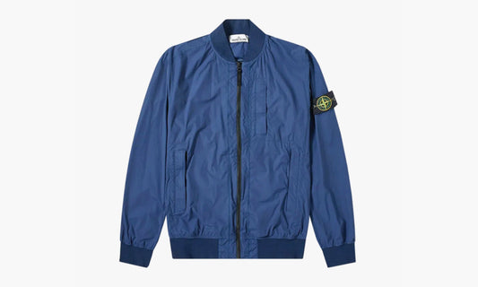Stone Island Skin Touch Bomber Jacket Blue "Marine" - 721544431 V0028 | Grailshop