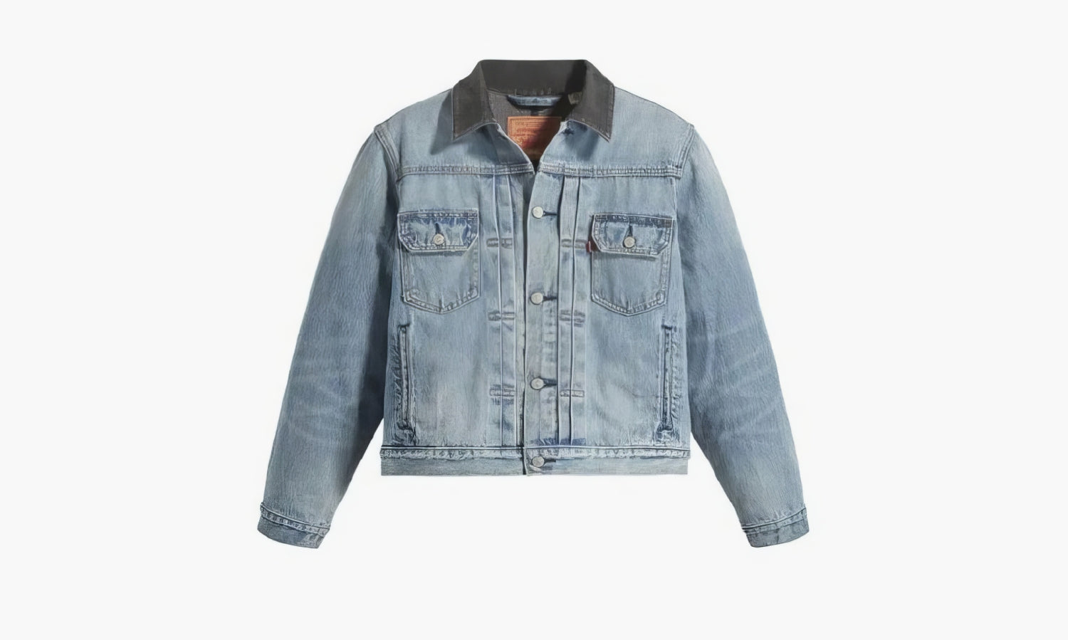 UGG Stussy X Levi's Embossed Praglad Trucker Jacket Stussy Red-blue - STLV230221-001 | Grailshop