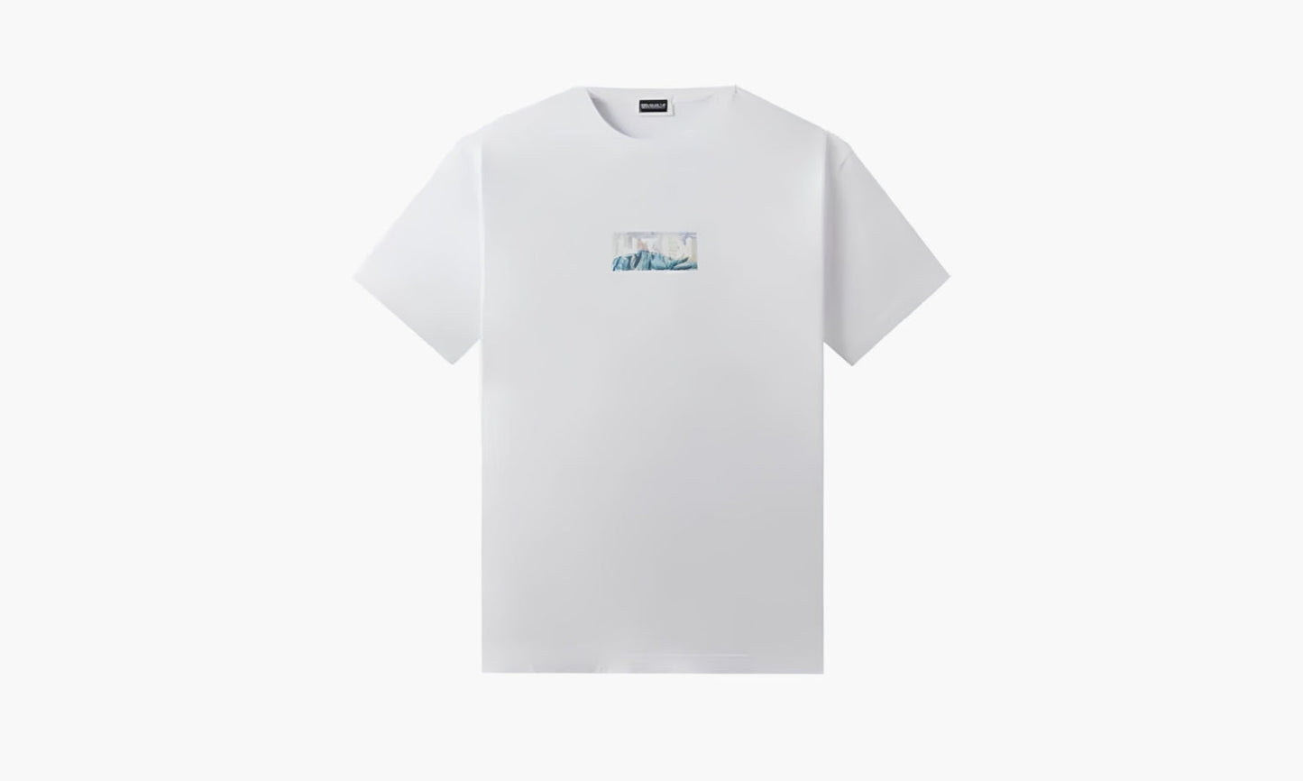 KITH X Columbia Landscape Classic Logo Tee "White" - KHM032093-101 | Grailshop