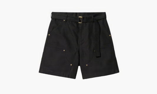 Sacai X Carhartt Shorts WIP "Black" - I034103-1VR-XX | Grailshop