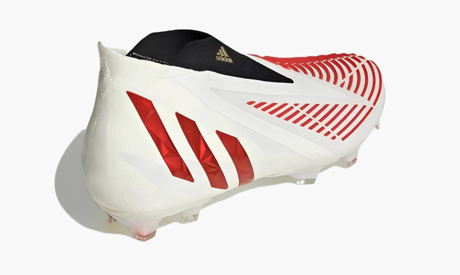 Adidas Predator Edge + Fg "White Hi-res Red" - GV7384 | Grailshop