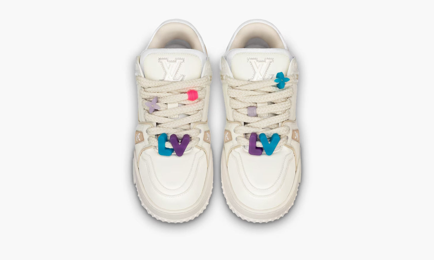 Louis Vuitton Trainer Maxi "White" - 1AB8RN | Grailshop