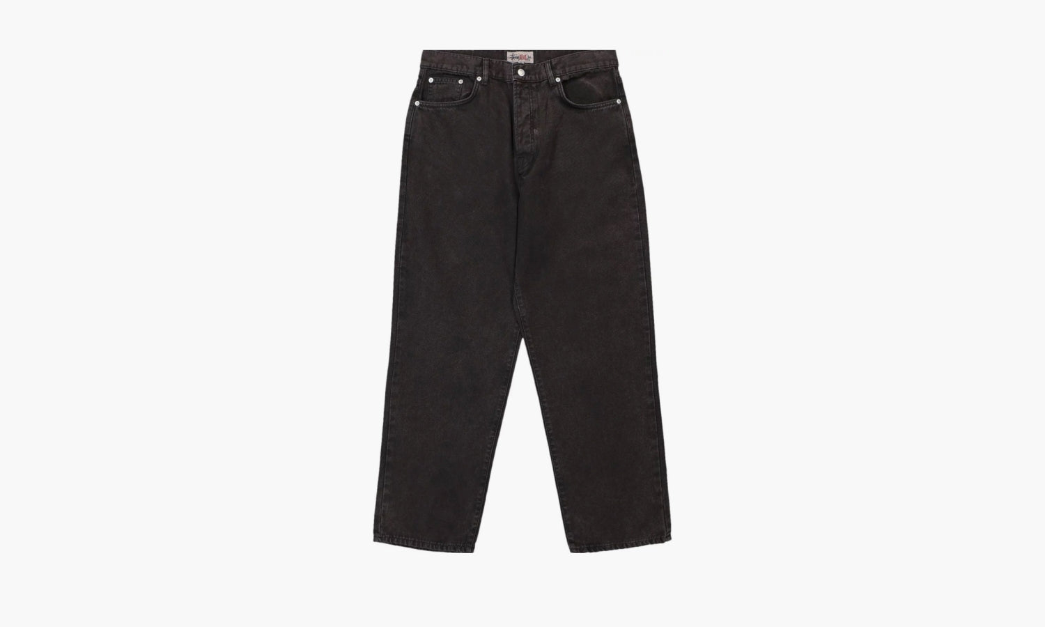 Stussy Washed Canvas Big Ol Jeans "Black" - 116568 BLAC | Grailshop