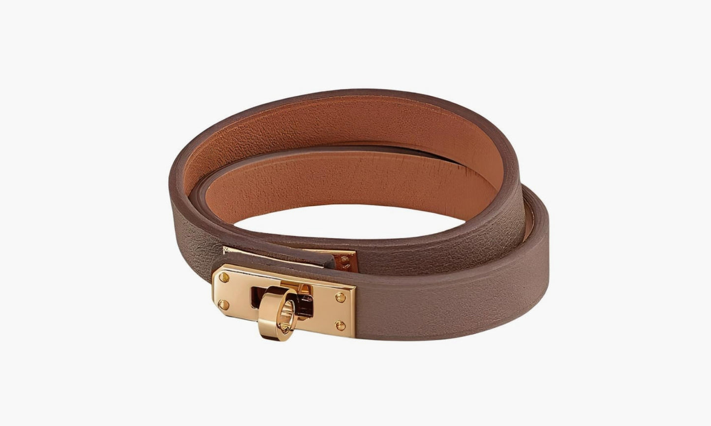 Belt Hermes Kelly "Walnut" - H081182CC18 | Grailshop