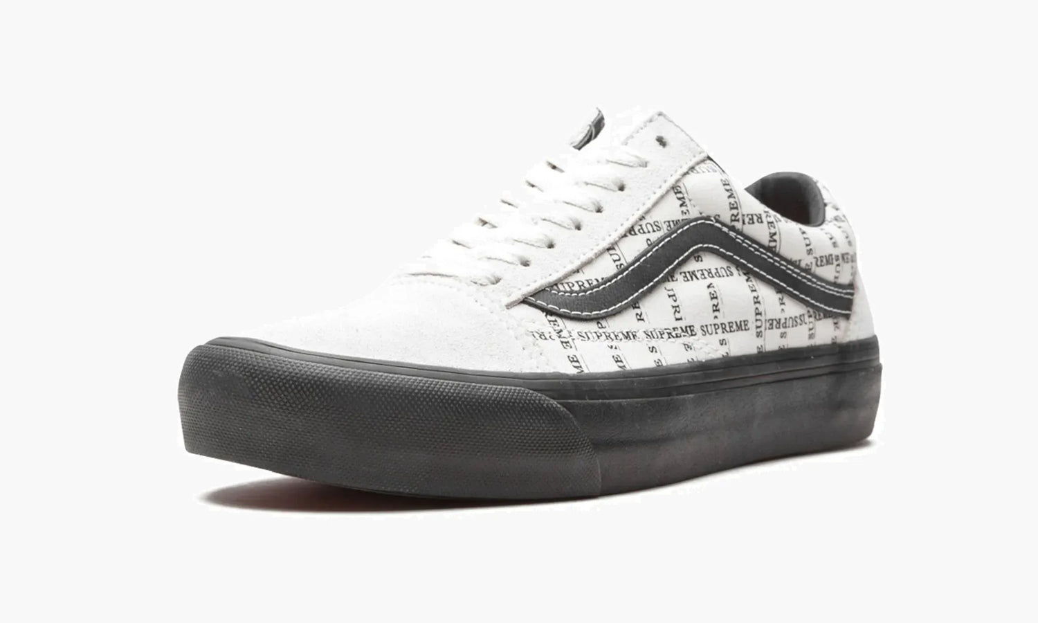 Vans Old Skool Pro "Supreme Grid White" - VN0A45JC2YV | Grailshop