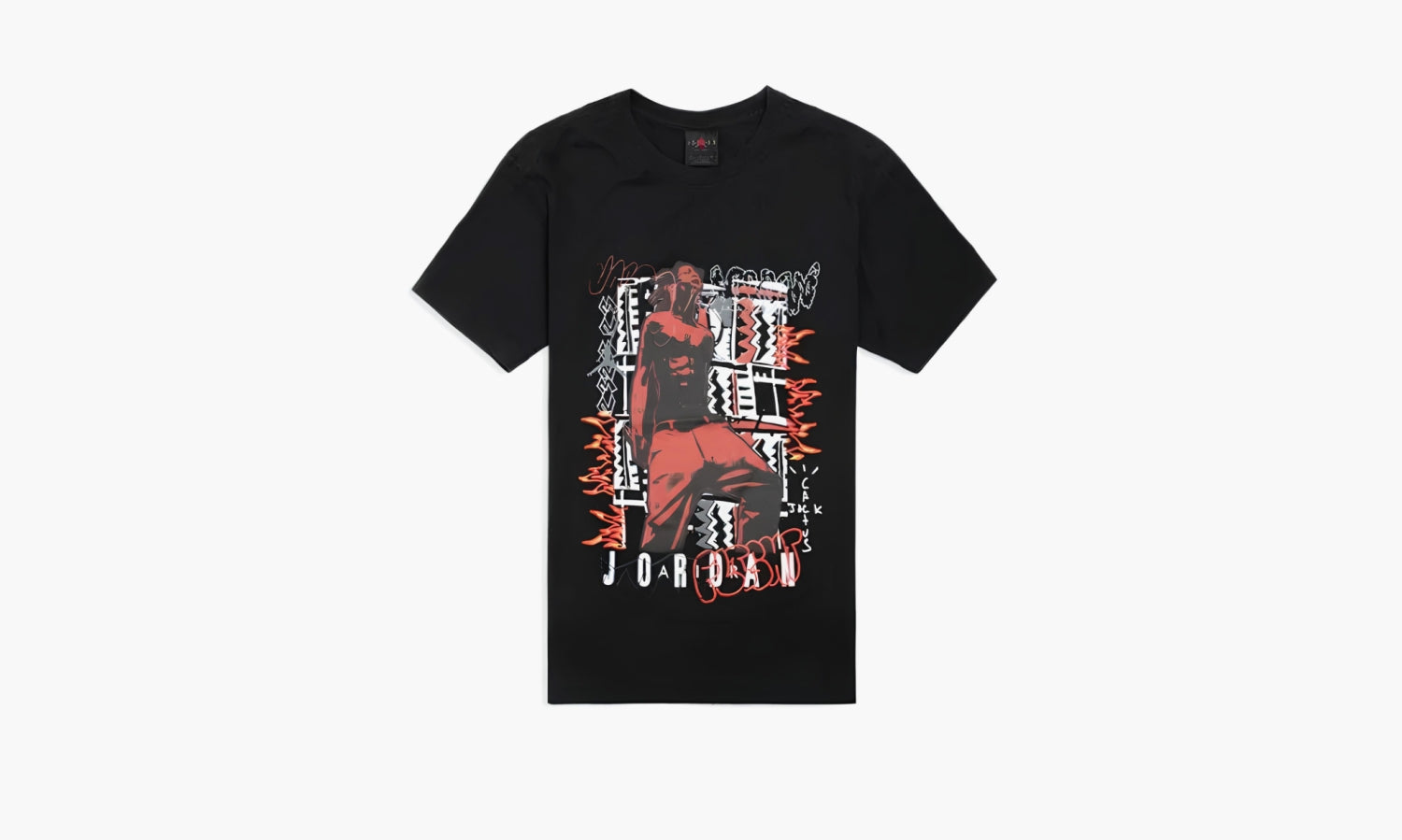 Travis Scott X Air Jordan Tee "Black" - CK4032-010 | Grailshop