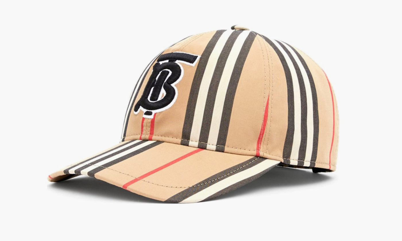 Burberry Vintage Check Cotton Baseball Cap "Monogram Motif Beige" - 8026924 | Grailshop