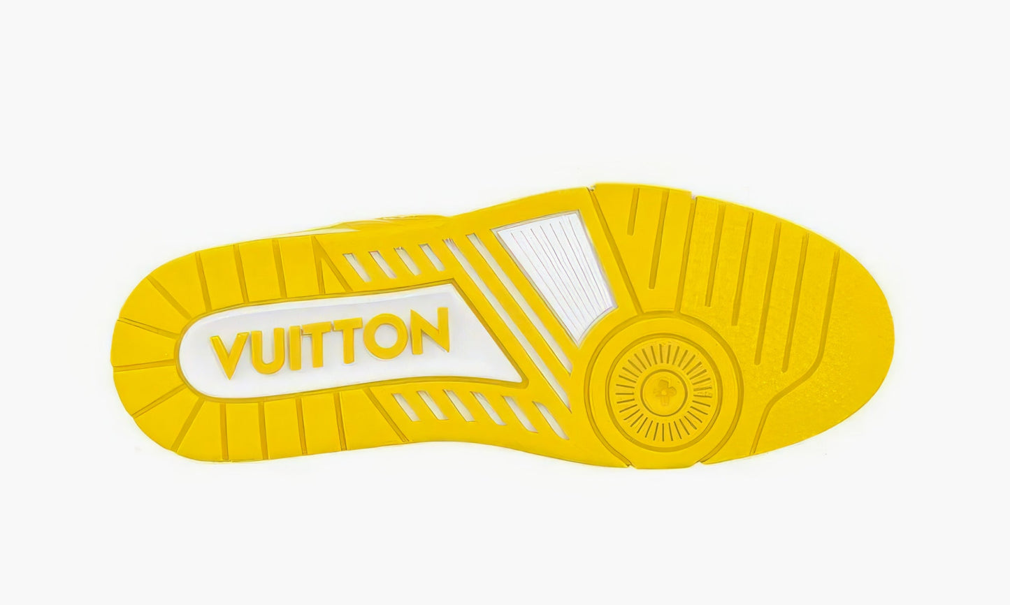 Louis Vuitton Trainer "Yellow White Monogram" - 1AA6XM | Grailshop