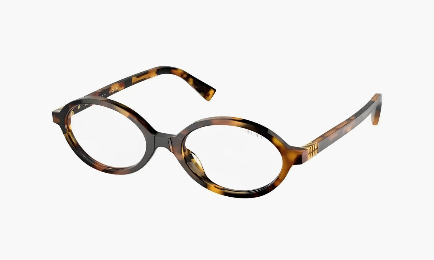 Miu Miu Glasses "Leopard" - 0MU01XV-VAU1O1 | Grailshop