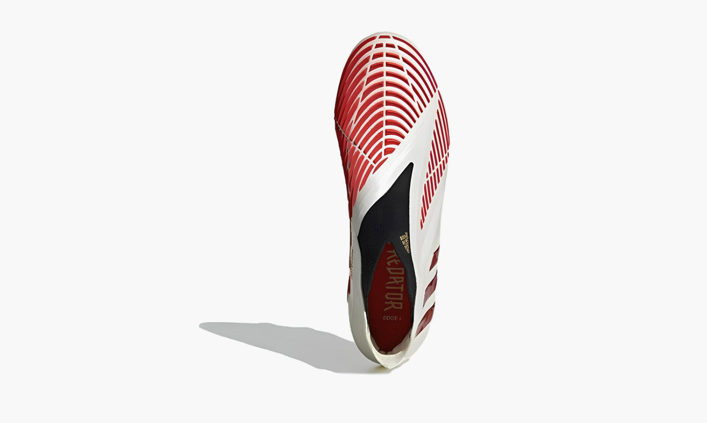 Adidas Predator Edge + Fg "White Hi-res Red" - GV7384 | Grailshop