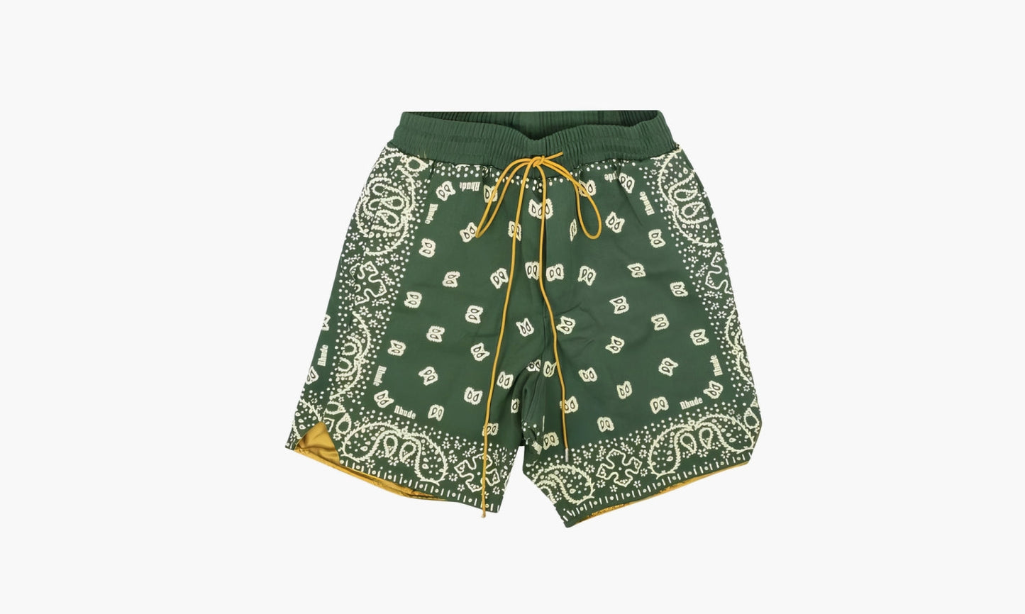 RHUDE Bandana Shorts "green" - PS22SH04012480 | Grailshop