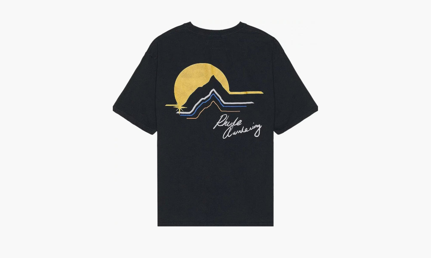 RHUDE Awakening Tee "Vintage Black" - FW23TT22012610 | Grailshop