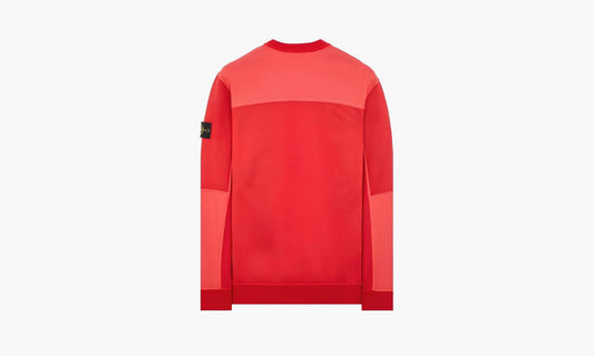 Stone Island Lightweight Cotton Sweatshirt "Red" - 801565677-V0010 | Grailshop