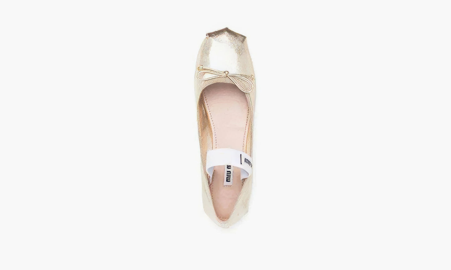 Miu Miu Satin Ballerinas "Silver" - 5F794D_3L3Y_F0846_F_A005 | Grailshop