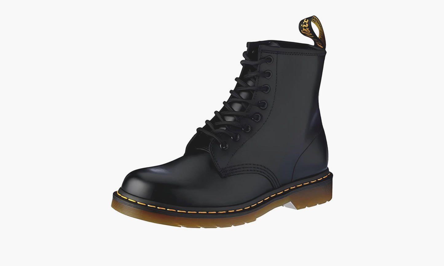 Dr. Martens 1460 Smooth Leather Lace Up Boot "Black" - 11822006 | Grailshop