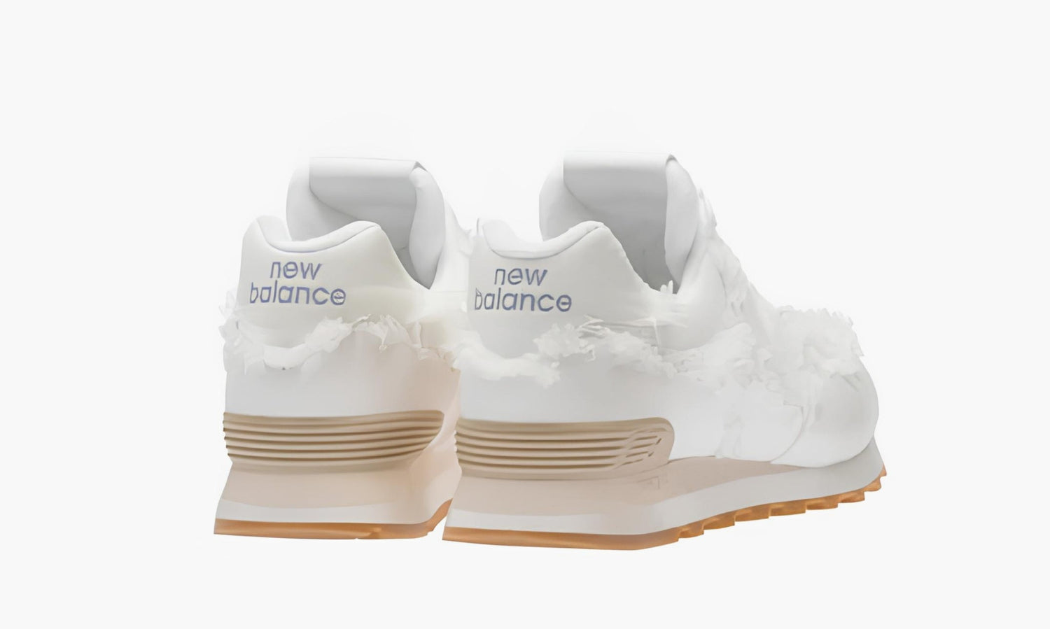 New Balance 574 X Miu Miu Denim Sneakers "White" - 5E765D_CSL_F0009_F_015 | Grailshop