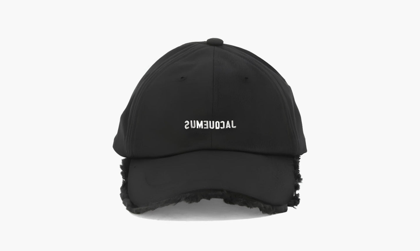 Jacquemus Cap Fur "Black" - 235AC4525012990 | Grailshop