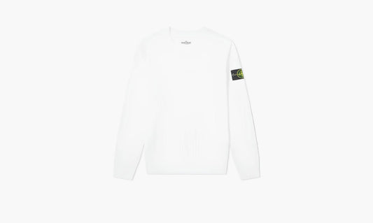 Stone Island Garment Dyed Crew Neck Sweat "White" - 721563051-V0001 | Grailshop