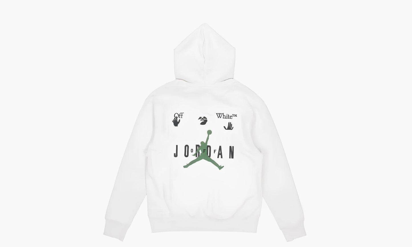 Jordan X Off-white Hoodie "White" - DM0060-054 | Grailshop